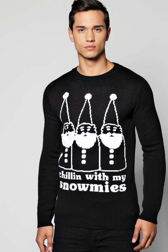 Chillin With My Snowmies Christmas Jumpers